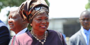 Former First Lady Mama Ngina.