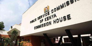 Public Service Commission (PSC) office in Nairobi.