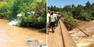 Car ferrying 4 family members loses control and plunges into river in Bomet County on May 9, 2024