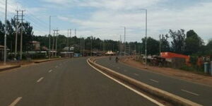 A section of Kisii Highway